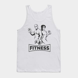 Training Bodybuilders Fitness Emblem Tank Top